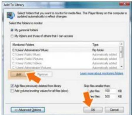 SAMSUNG SPF83V - Ajout de photos dans la bibliothèque - 4