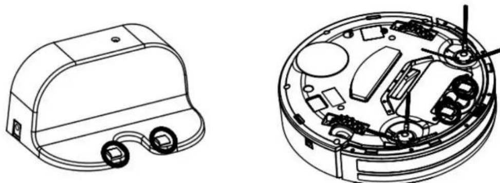 Zoef Robot Sjaan - Nettoyage des bornes de charge - 1