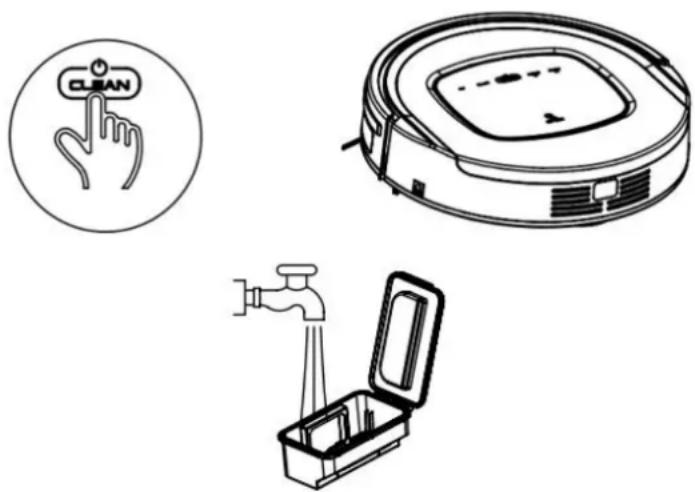 Zoef Robot Sjaan - Washable dust bin - 1