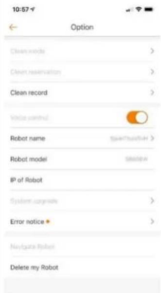 Zoef Robot Sjaan - Fonctionnement de l'APP - 3