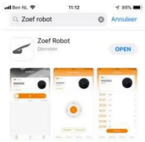 Zoef Robot Sjaan - Registreren. - 1