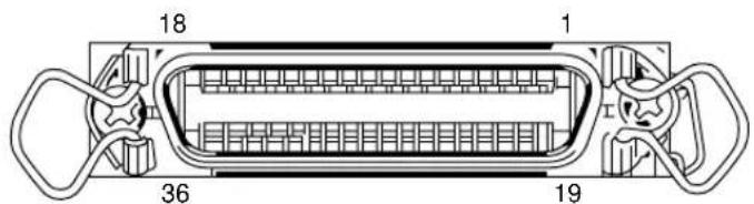 PANASONIC KXP7100 - Connecteur d'interface parallele (côté imprimante) - 1