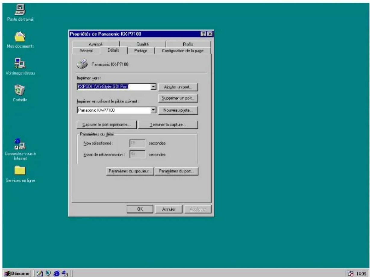 PANASONIC KXP7100 - Cliquez sur un onglet pour afficher les caractéristiques. - 1
