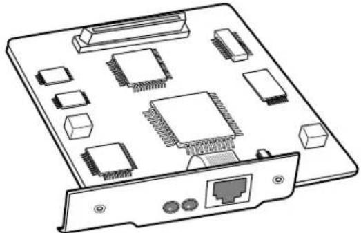 PANASONIC KXP7500 - Installation d'une carte réseau pour Ethernet - 1