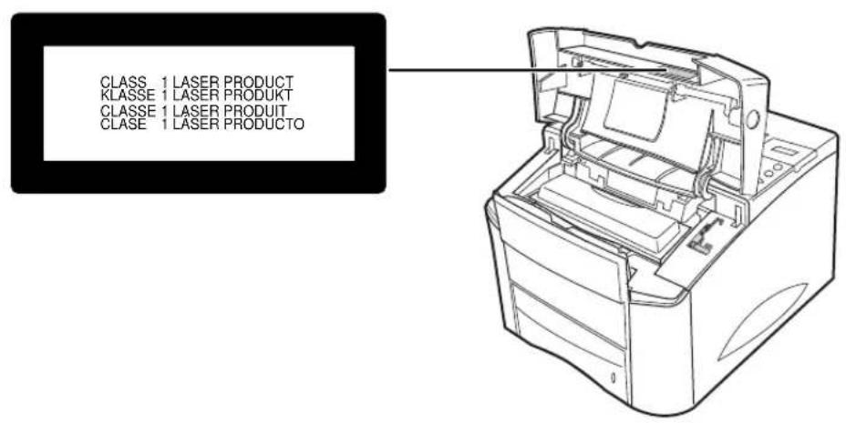 PANASONIC KXP7500 - Etiquettes de sécurité - 1
