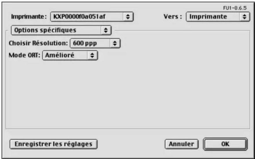 PANASONIC KXP7500 - ■ Options spécifiques - 1