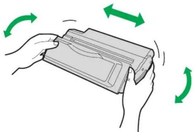 PANASONIC KXP7500 - Répartition le toner - 3
