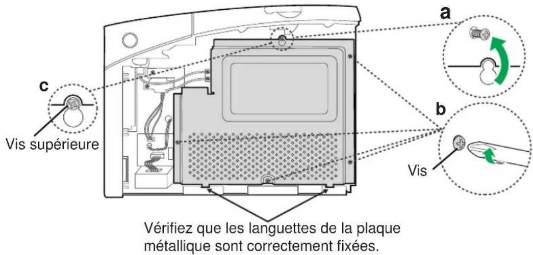 PANASONIC KXP7500 - Repose du couvercle d'imprimante - 1
