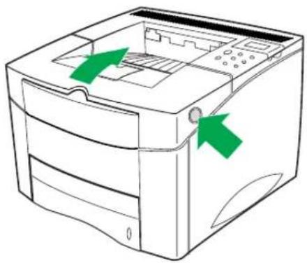 PANASONIC KXP7500 - Pour préparer l'imprimante pour le remballage: - 3
