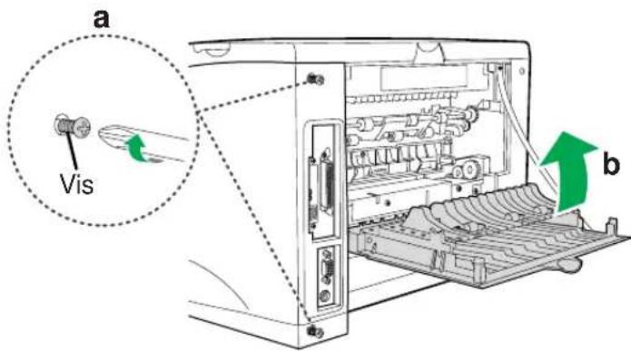 PANASONIC KXP7500 - Repose du couvercle d'imprimante - 5