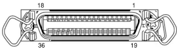 PANASONIC KXP7500 - Connecteur d'interface parallele (cote imprimante) - 1