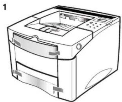 PANASONIC KXP7500 - Déballage - 1