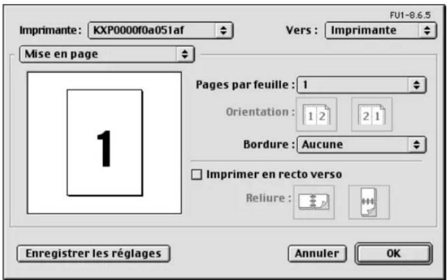 PANASONIC KXP7500 - ■ Mise en page - 1