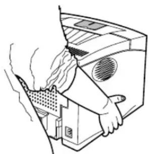 PANASONIC KXP7500 - Déplacement de l'imprimante - 1