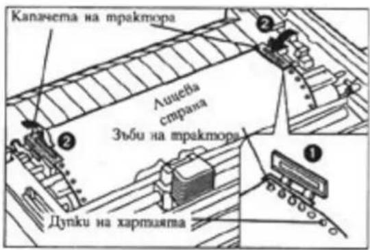 PANASONIC KXP1694 - Подаване на хартията - 2