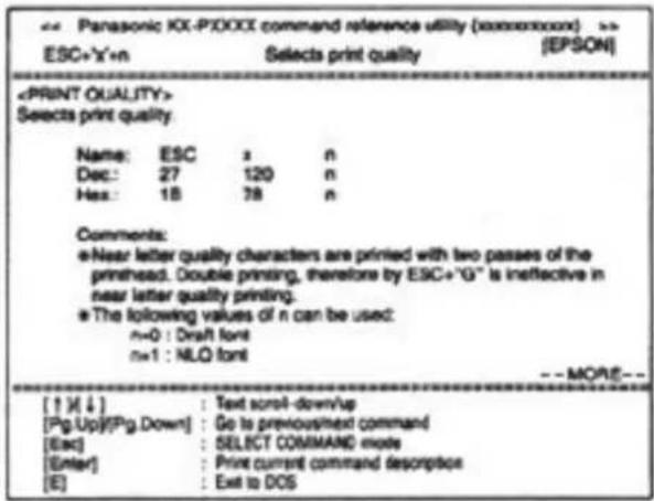 PANASONIC KXP1694 - Натиснете Enter - 1