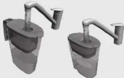 ELECTROLUX EWFPKIT - Utilização do jarro AquaSense™ e do filtro de água PUREADVANTAGE™ - 2