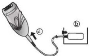 PANASONIC ESWS24 - Utilizzo del pettine per la zona bikini ES-WS24 - 2