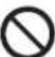 PANASONIC ESWS14 - Do not use in the following body area: - 1