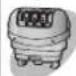 PANASONIC ESWS14 - Slide the switch [F②] to the 1 (low speed) or 2 (normal speed) position and carry out epilation. - 1