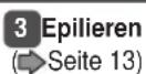 PANASONIC ESWD10 - Schnelle Schritte für die Enthaarung - 3
