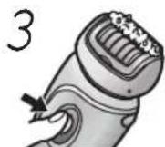 PANASONIC ESWD10 - Tør epilering - 2