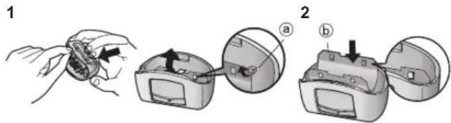 PANASONIC ESED93 - Ulomman teräverkon vaihtaminen - 1