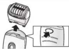 PANASONIC ESED93 - Selecting the head - 1