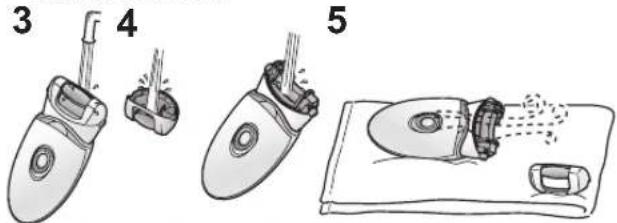 PANASONIC ESED93 - Tête pédicure - 1