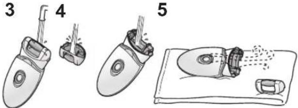 PANASONIC ESED93 - Cabeça para tratamento dos pés - 4