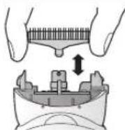 PANASONIC ESED93 - Replacing the inner blade - 1