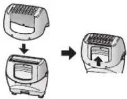PANASONIC ESED93 - Using the bikini comb ES-ED93 / ES-ED53 - 1