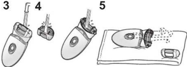 PANASONIC ESED93 - Foot care head - 1