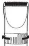 PANASONIC ER1512 - Sac tiras makinesini kullanma - 1