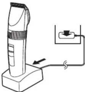 PANASONIC ER1512 - Aufladen des Haarschneidemaschine - 1
