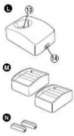 PANASONIC ER1512 - Parts identification - 5