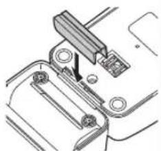 PANASONIC ER1512 - Branchement du socle de rangement des accessoires au socle de recharge - 1