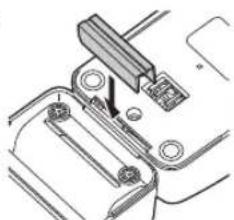 PANASONIC ER1512 - Collegamento della mensola accessorio pettine al supporto di ricarica - 1