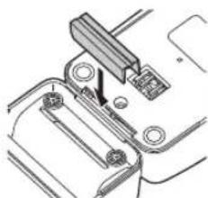 PANASONIC ER1512 - Conectar o ressalto para encaixe dos pentes ao suporte para carraggio - 1
