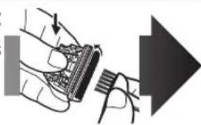 PANASONIC ER1512 - Cistenie cepele - 3