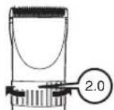PANASONIC ER1512 - Folosirea maşinii de tuns - 4