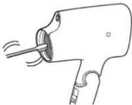 PANASONIC EHNA27 - Entretien de la sortie d'air - 1