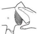PANASONIC EHNA27 - Maintaining the air inlet - 1