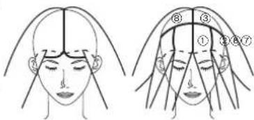 PANASONIC EHHW11 - Per raccogliere i capelli in ciocche - 1