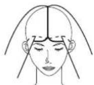 PANASONIC EHHW11 - Comment regrouper vos cheveux - 1