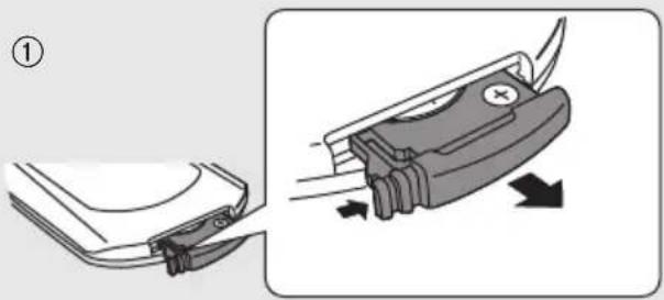 PANASONIC SCSB10 - ■ Pour remplacer une pile-bouton - 1