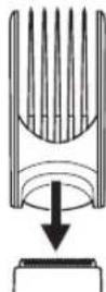 PANASONIC ERGC70 - Accessorio pettine [C] (da 26 a 45 mm) ER-GC70 - 2