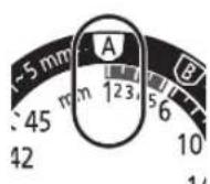 PANASONIC ERGC70 - Sabot [A] (1 mm à 5 mm) - 1