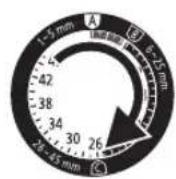 PANASONIC ERGC70 - Kamhulpstuk [A] (1 mm tot 5 mm) - 3