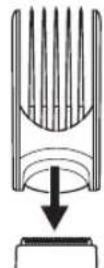 PANASONIC ERGC70 - Comb attachment [C] (26 mm to 45 mm) ER-GC70 - 2